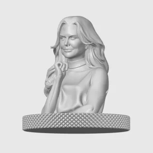 Nicole Kidman 3D Bust Print - Model thumbnail 8