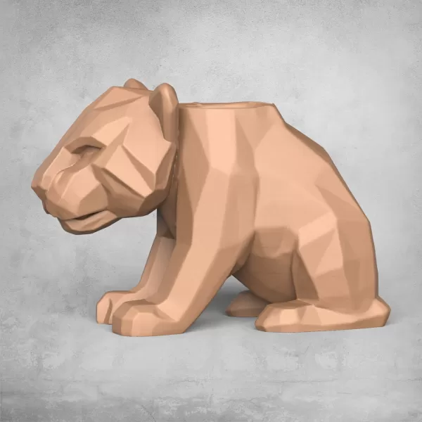 Tiger Pot - Model preview 5