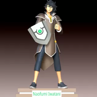 Naofumi Iwatani Fan Art - Model thumbnail 2