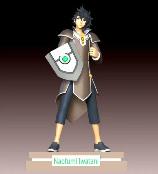 Naofumi Iwatani Fan Art - Model preview 2