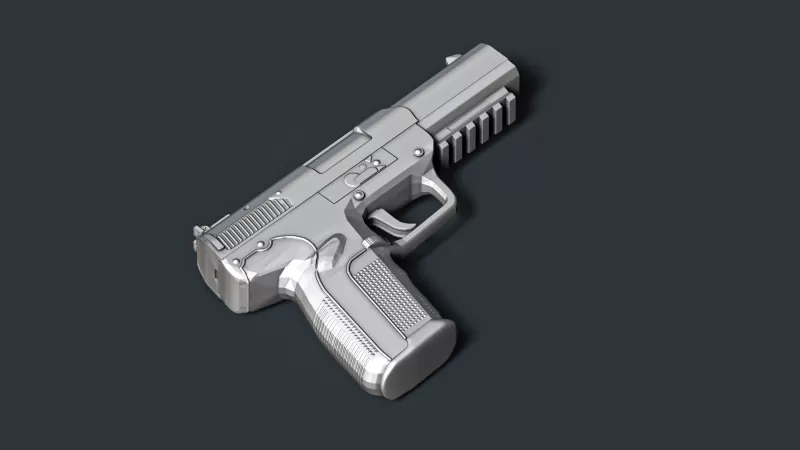 Five Seven Pistol RoZ - Model preview 5