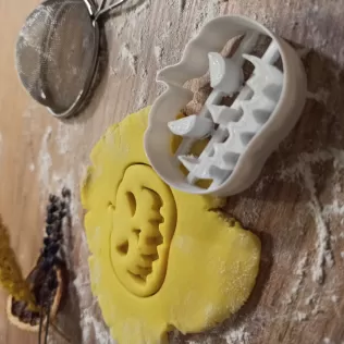 Halloween Pumpkin Cookie Cutter, Halloween Surprise & Gift - Model thumbnail 5