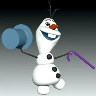 Olaf Frozen - Model thumbnail 6