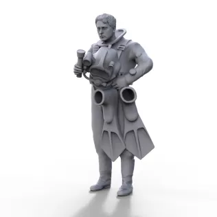 Diver Figure for ship model