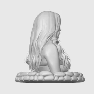 Lana Parrilla 3D Bust - Model thumbnail 9