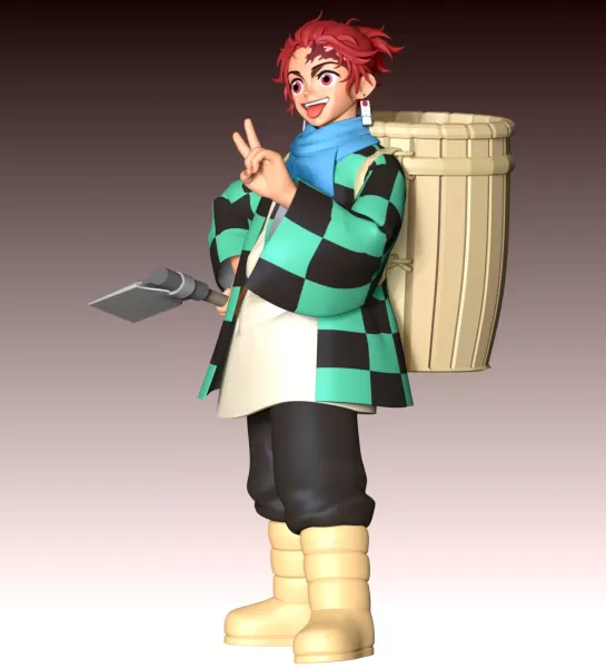 Tanjiro Kamado - Model preview 5