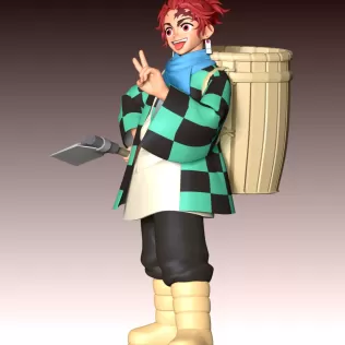 Tanjiro Kamado - Model thumbnail 5