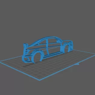 Mercedes - C3 AMG Wall Art - Model thumbnail 1