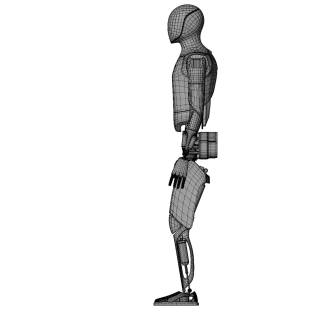 Optimus Gen tesla robot Advanced Humanoid Robot - Model thumbnail 11
