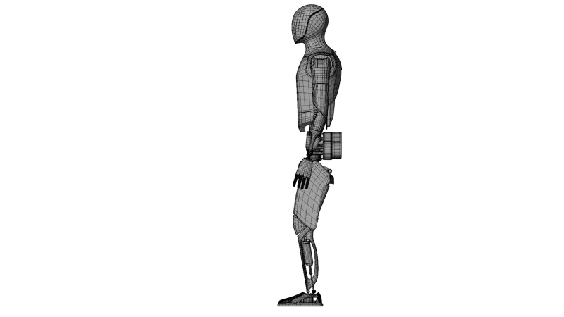 Optimus Gen tesla robot Advanced Humanoid Robot - Model preview 11