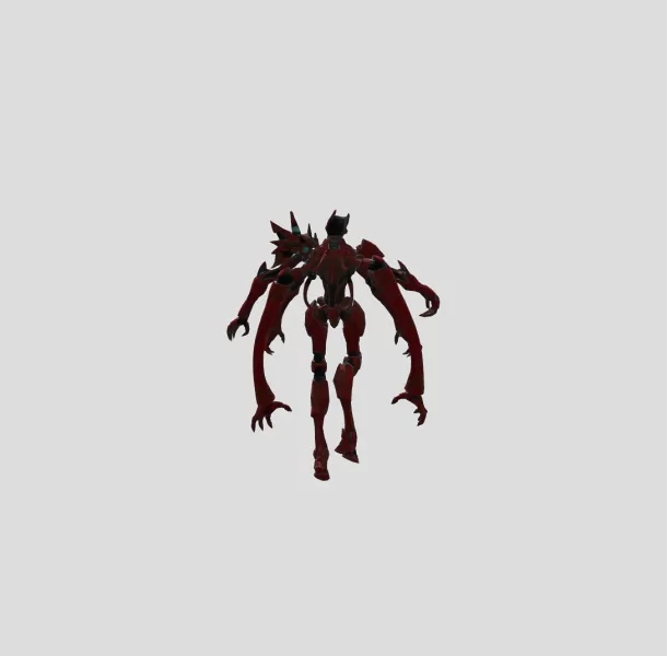 Multi-armed robot - Model preview 3