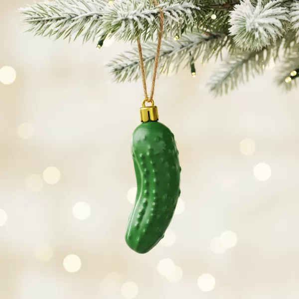 Pickle Ornament | Funny Christmas Holiday Tree Decoration - Model preview 3