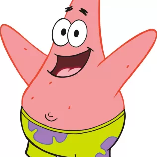 ⭐ Patricio, bob esponja – Figura Fan Art 3D para Impresión - Model thumbnail 1