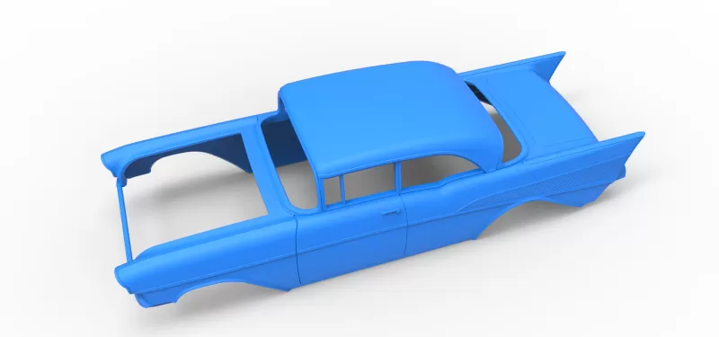 Shell of Gasser Scale 1:25 - Model preview 2