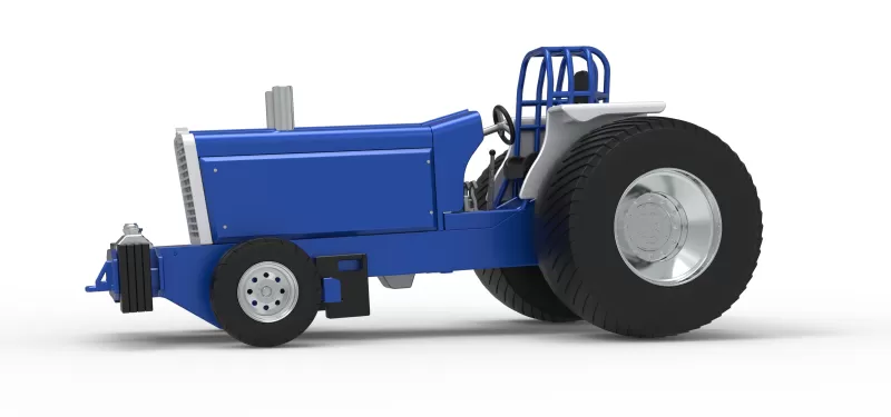 Pro Stock Pulling Tractor Version 5 Scale 1:25 - Model preview 2