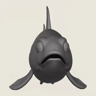 Fish 04 Print Ready 3D Model - Model thumbnail 2