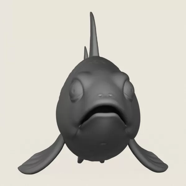 Fish 04 Print Ready 3D Model - Model preview 2