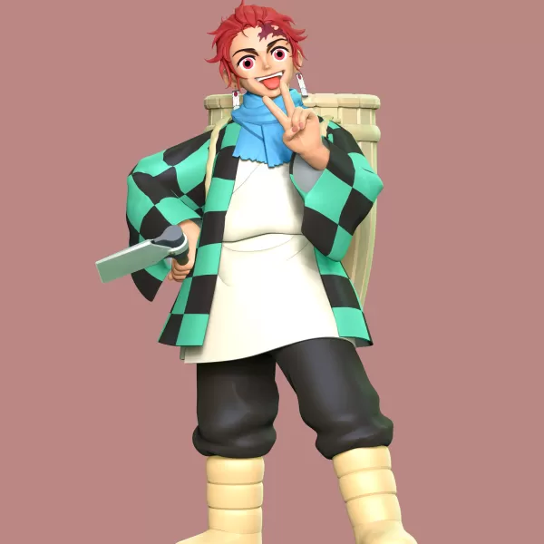 Tanjiro Kamado - Model preview 1