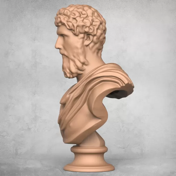 Lucius Verus Statue - Model preview 3