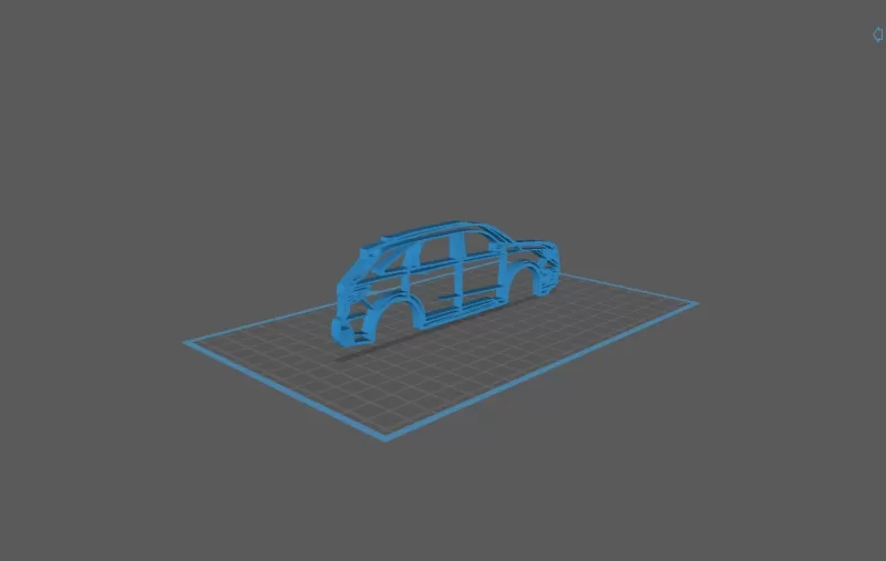Acura - MDX 2017 Wall Art - Model preview 2