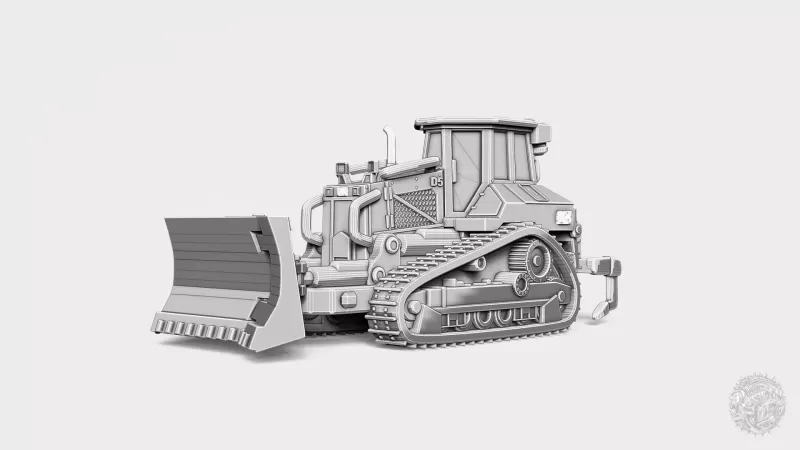 Crawler Dozer RoZ - Model preview 1