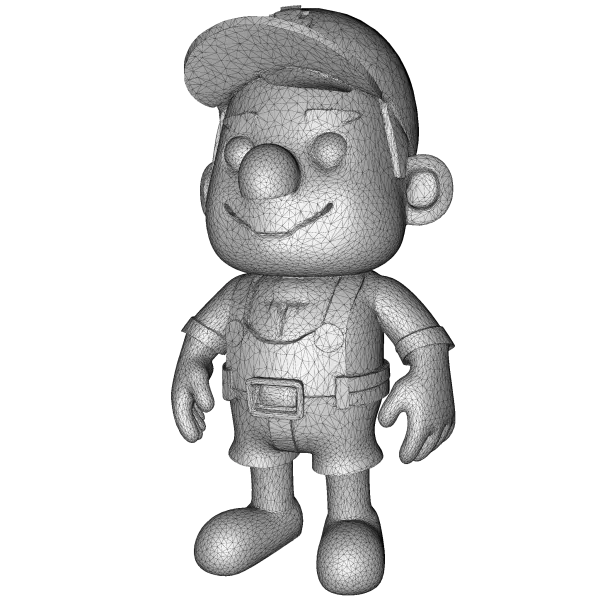 Character Kitbash Collection – High-Poly Stylized 3D Figures - Model preview 5