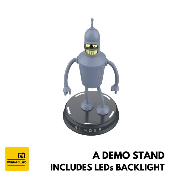 Bender - Printable 3d model - STL files - Model preview 4