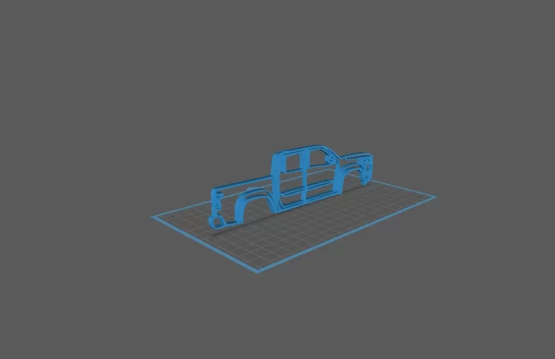 Nissan - Frontier 2022 Wall Art - Model preview 2