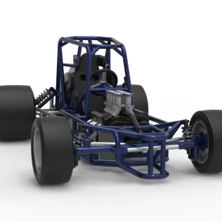 Pavement Silver Crown Car Base Version 2 Scale 1:25 - Model thumbnail 26