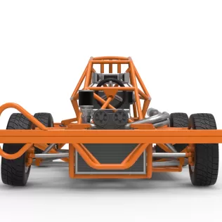 BriSCA Formula 2 Stock Car Base Scale 1:25 - Model thumbnail 7