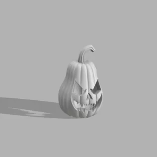 Pumpkin Lantern - Halloween Atmosphere - Model thumbnail 1