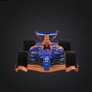 Mini F1 Car - Model thumbnail 2