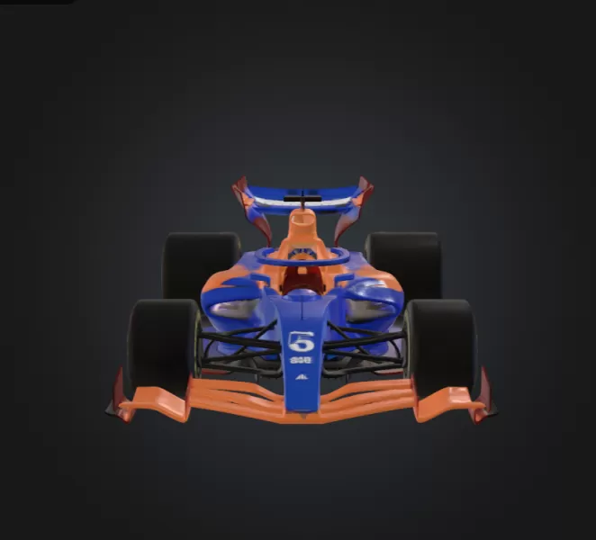 Mini F1 Car - Model preview 2