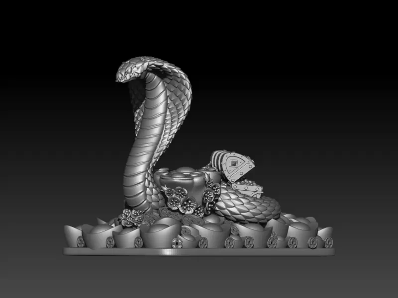 Zodiac Snake - Model preview 3
