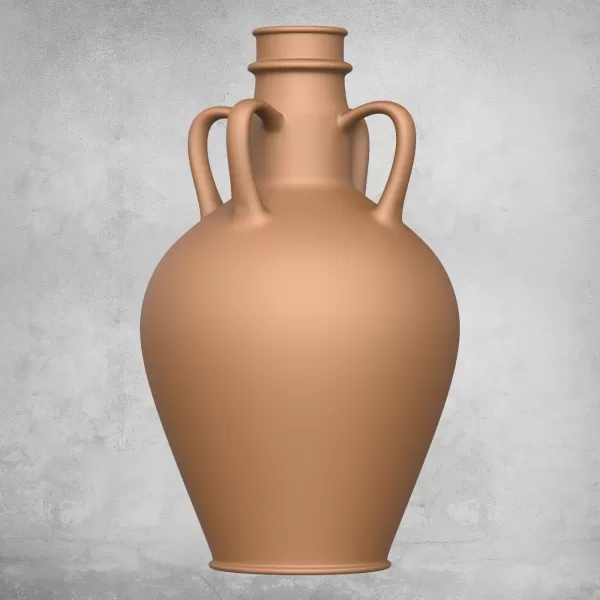Pottery Vessel 03 - Model preview 1