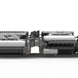 Vintage AWD Dragster Base Scale 1:25 - Model thumbnail 9