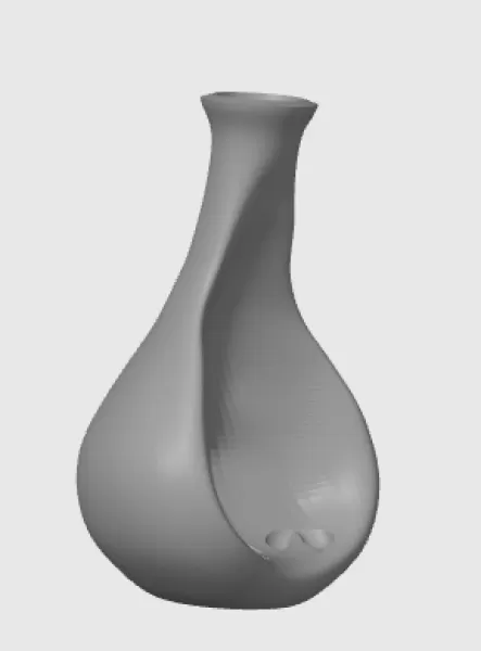 Penguin Vase - Model preview 3