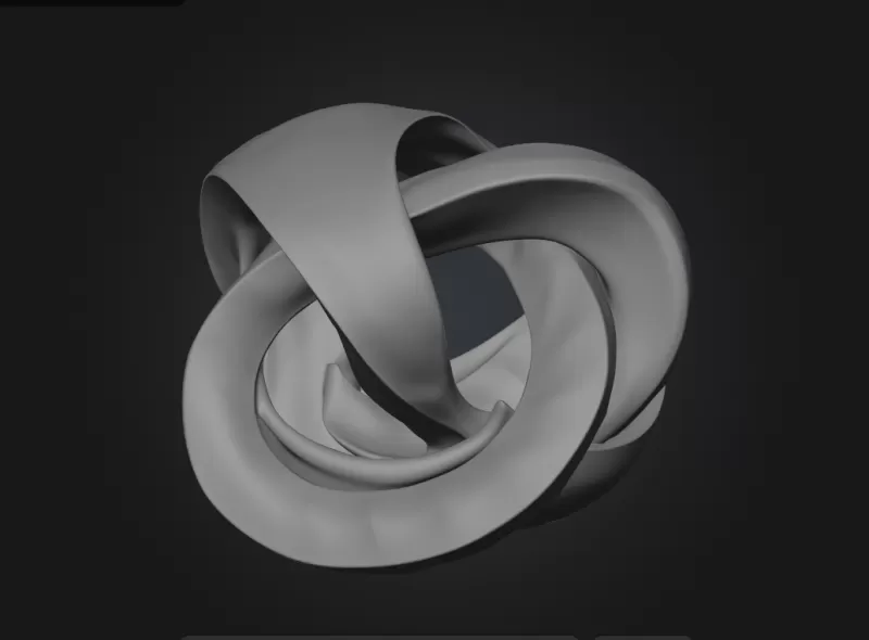 Abstract sculputre - Model preview 1