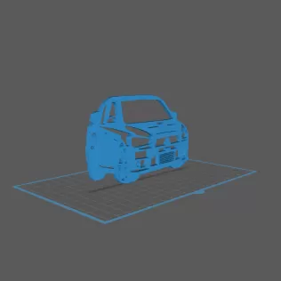 Mitsubishi - Lancer EVO Wall Art - Model thumbnail 1