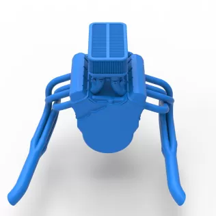 Engine of Silver Crown Car Scale 1:25 - Model thumbnail 13