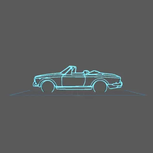 Fiat - 124 Classic Wall Art