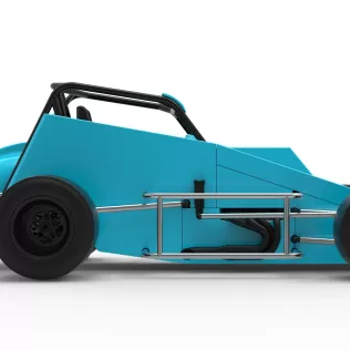 Pavement Sprint car Version 2 Scale 1:25 - Model thumbnail 22