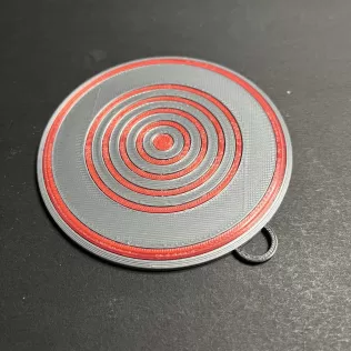 1982 Tron Disc Christmas Tree Ornament - Model thumbnail 8