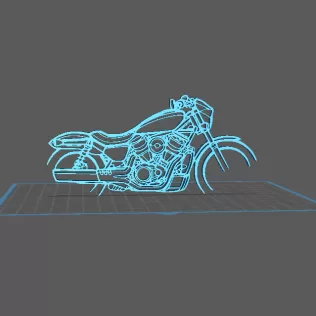 Harley Davidson - Nightster Wall Art