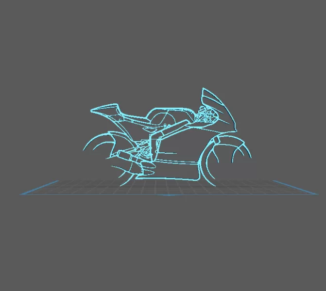 Moto - Kalex Wall Art - Model preview 1