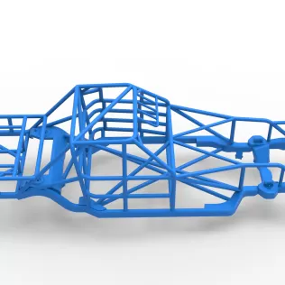 Frame of IMCA Stock car Scale 1:25 - Model thumbnail 15