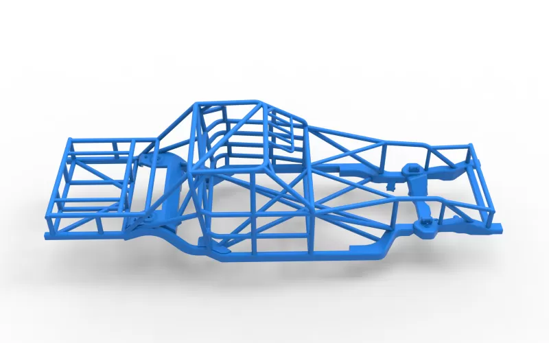 Frame of IMCA Stock car Scale 1:25 - Model preview 15