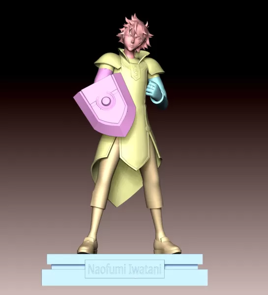 Naofumi Iwatani Fan Art - Model preview 11
