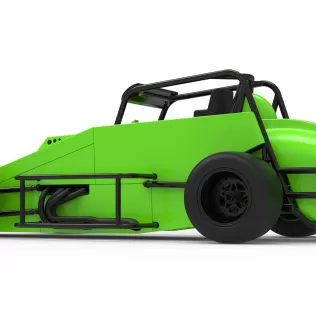 Pavement Silver Crown Car Version 3 Scale 1:25 - Model thumbnail 13
