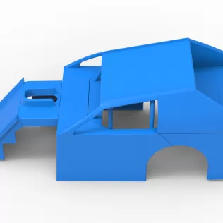 Shell of Mod Lite Race car Scale 1:25 - Model thumbnail 8